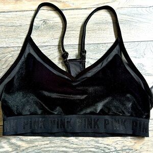 Pink sports bra size L